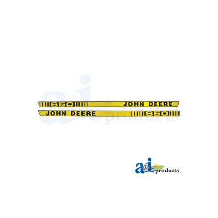 A & I Products Hood Decal 2" x2.5" x2.5" A-JD650